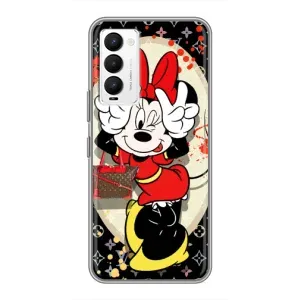 Чохол Disney Mouse Tecno Camon 18 / Camon 18P (PREMIUMPrint) (Мінні peace)