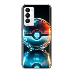 Чохол з Пікачу на Tecno Camon 18 / Camon 18P (М'яч Пікачу)