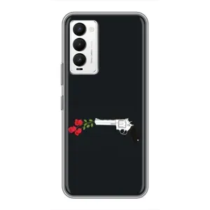 Чехлы (ART) Цветы на Tecno Camon 18 / Camon 18P (VPrint) (Неочікувані квіти)