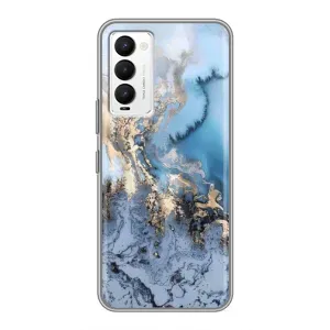 Мраморний чехол на Tecno Camon 18 / Camon 18P (VPrint) (Ніжний мрамор)