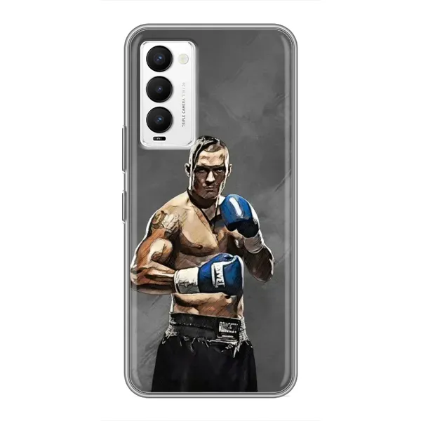 Чехол с принтом «Александр Усик» для TECNO Camon 18 / Camon 18P