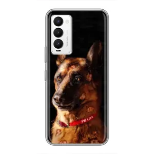 Чохли з картинкою животних Tecno Camon 18 / Camon 18P (Овчарка)
