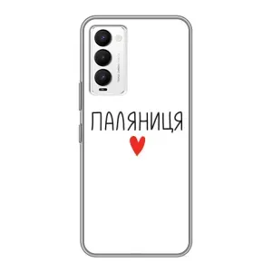 Чохли (Доброго вечора, ми за України) для ТЕКНО Камон 18 / Камон 18П (AlphaPrint) (Паляниця)