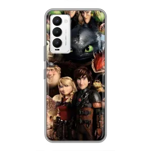 Чохол як приборкати дракона на Tecno Camon 18 / Camon 18P (Персонажі дракона)