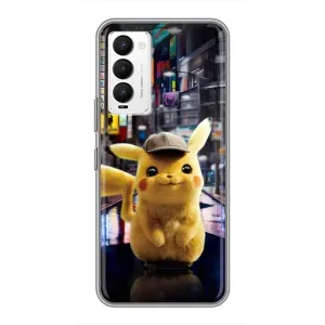 Чохол з Пікачу на Tecno Camon 18 / Camon 18P (Пікачу покемон)
