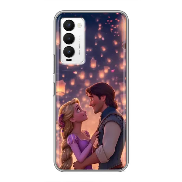 Чехол с принтом «Принцесса и принц» для TECNO Camon 18 / Camon 18P