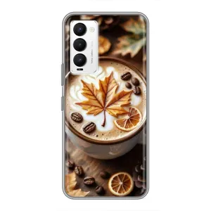 Чохол з принтом «Пряна кава» для TECNO Camon 18 / Camon 18P