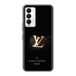Чохли Луі Вітон для Tecno Camon 18 / Camon 18P (AlphaPrint - LOUIS VUITTON) (ремінець LV)