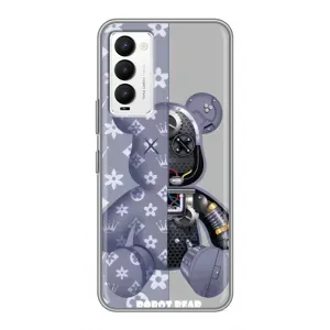 Круті Чохли Луі Віттон для Tecno Camon 18 / Camon 18P (AlphaPrint) (Робот Медведик)