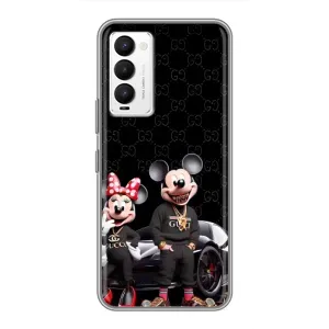 Чохол Disney Mouse Tecno Camon 18 / Camon 18P (PREMIUMPrint) (Родина Маусів)