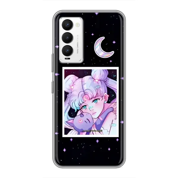 Чехол с принтом «Сейлор Мун» для TECNO Camon 18 / Camon 18P