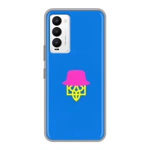 Чохли для Tecno Camon 18 / Camon 18P Укр. Символіка (AlphaPrint) (Шапка на гербу)