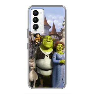 Чохол з мультфільмом Шрек на Tecno Camon 18 / Camon 18P