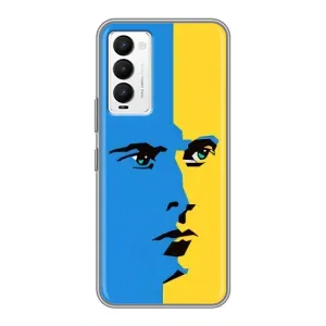 Украинские Чехлы для Tecno Camon 18 / Camon 18P с картинкой УПА (AlphaPrint) (Степан Бандера)