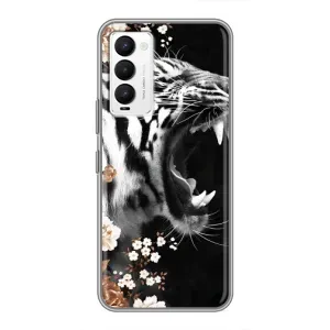 Чохли з картинкою животних Tecno Camon 18 / Camon 18P (Стильний ТИГР)