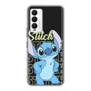 Чохол з принтом Стіч на TECNO Camon 18 / Camon 18P (Stitch 626)