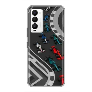 Чохол Формула1 на Tecno Camon 18 / Camon 18P (Траса Ф1)