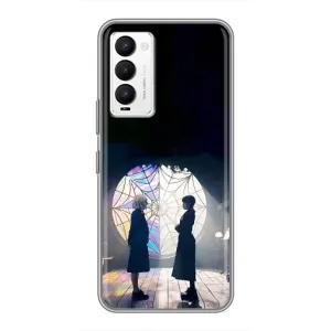 Чохли Венсдей на Tecno Camon 18 / Camon 18P Уенсдей (AlphaPrint) (Венздей та Інід)