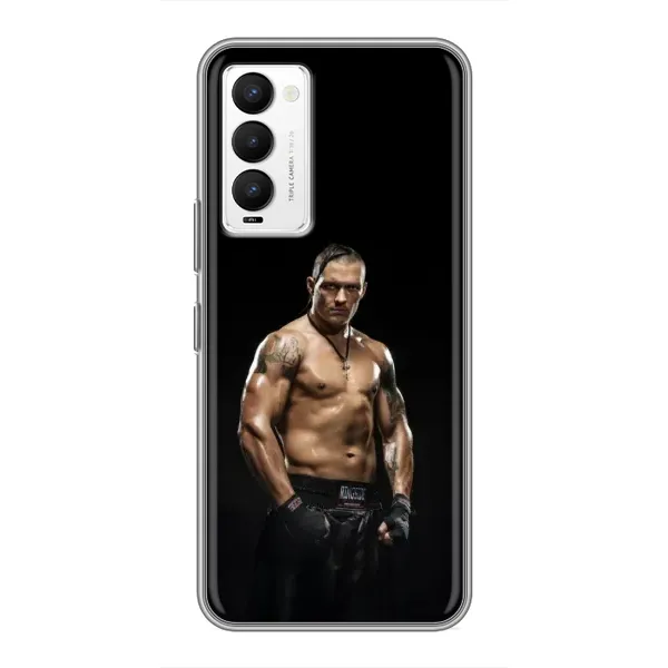 Чехол с принтом «Чемпион Александр Усик» для TECNO Camon 18 / Camon 18P