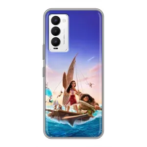 Чохол з мультфільмом Ваяна Tecno Camon 18 / Camon 18P (Команда Ваяна Мауї)