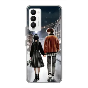 Чохол з дизайном Венздей 2 на Tecno Camon 18 / Camon 18P (Венздей та Тайлер)
