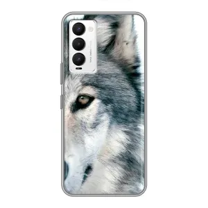 Чохли з картинкою животних Tecno Camon 18 / Camon 18P (Вовк)