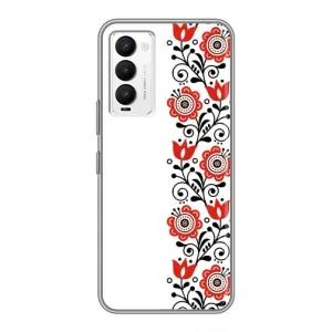 Чохол для Патріота України Tecno Camon 18 / Camon 18P - (AlphaPrint) (Яскрава вишиванка)