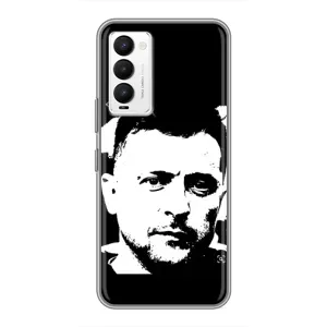 Чохол для Tecno Camon 18 / Camon 18P (AlphaPrint - с принтом Зеленського)