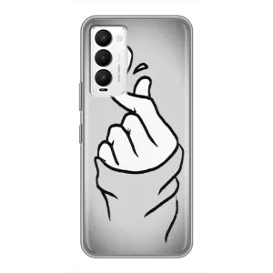 Чохол з принтом «Значок Love» для TECNO Camon 18 / Camon 18P