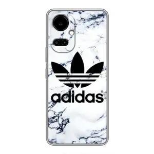 Чехлы Адидас для TECNO Camon 19 (CI6n) / 19 Pro (CI8n) (AlphaPrint) (Адидас на мраморе)