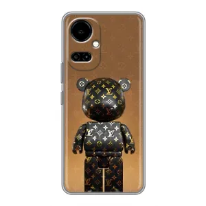 Чохли для TECNO Camon 19 (CI6n) / 19 Pro (CI8n) - Bearbrick Louis Vuitton (PREMIUMPrint) (Bearbrick)