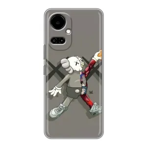 Чохли для TECNO Camon 19 (CI6n) / 19 Pro (CI8n) - Bearbrick Louis Vuitton (PREMIUMPrint) (Беарбрік Джордан)