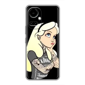 Чохол з друком для TECNO Camon 19 (CI6n) / 19 Pro (CI8n) - (Мода) (AlphaPrint) (Дівчина в тату)