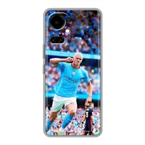 Чехлы с футболистом Ерлинг Холанд для TECNO Camon 19 (CI6n) / 19 Pro (CI8n) (AlphaPrint) (фанаты Холанда)