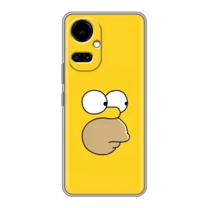 Чjхол з Сімпсонами для TECNO Camon 19 (CI6n) / 19 Pro (CI8n) (VPrint) (Гомер)
