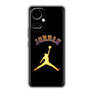 Чехлы для TECNO Camon 19 (CI6n) / 19 Pro (CI8n) - с картинкой JORDAN (AlphaPrint) (Jordan Gold)