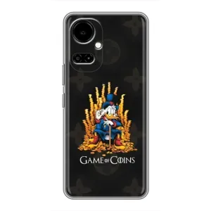 Чехли для TECNO Camon 19 (CI6n) / 19 Pro (CI8n) - Скрудж МакДак Louis Vuitton (PREMIUMPrint) (Король грошей)