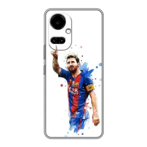Чехлы Месси для TECNO Camon 19 (CI6n) / 19 Pro (CI8n) (AlphaPrint) (Лео Месси)