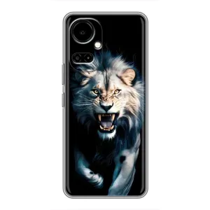 Чехол с картинкой «Хищники» для TECNO Camon 19 (CI6n) / 19 Pro (CI8n) (Лев в темноте)
