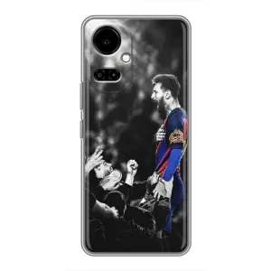Чехлы Месси для TECNO Camon 19 (CI6n) / 19 Pro (CI8n) (AlphaPrint) (Lionel Messi)