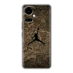 Чехлы для TECNO Camon 19 (CI6n) / 19 Pro (CI8n) - с картинкой JORDAN (AlphaPrint) (Logo Jordan)