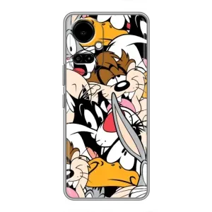 Популярні Чохли з картинками для ТЕКНО Камон 19 (CI6n) / 19 Про (CI8n) (Looney Tunes)