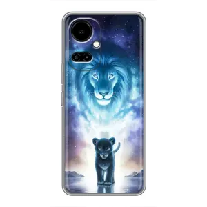 Чохол з картинкою ЛЕВ для TECNO Camon 19 (CI6n) / 19 Pro (CI8n) (VPrint) (Маленький лев)
