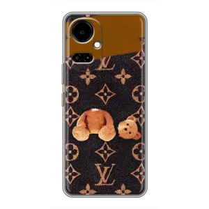 Бренднові Чохли для TECNO Camon 19 (CI6n) / 19 Pro (CI8n) - (PREMIUMPrint) (Ведмедик без голови)