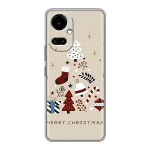 Різдвяні, Святкові Чохли для ТЕКНО Камон 19 (CI6n) / 19 Про (CI8n) (Merry Christmas)