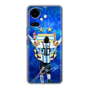 Чохли для TECNO Camon 19 (CI6n) / 19 Pro (CI8n) (Leo чемпіон) (AlphaPrint) (Мессі збірна)
