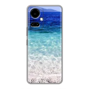 Силіконовий чохол з КАРТИНКАМИ літо для TECNO Camon 19 (CI6n) / 19 Pro (CI8n) (AlphaPrint) (Море)