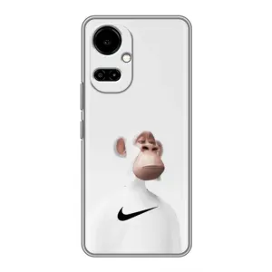 Чохли з Мавпами NFT для TECNO Camon 19 (CI6n) / 19 Pro (CI8n) (AlphaPrint) (мавпа NFT Nike)