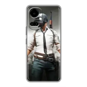 Чехол PUBG для ТЕКНО Камон 19 (СИ6н) / 19 Про (СИ8н) (AlphaPrint)