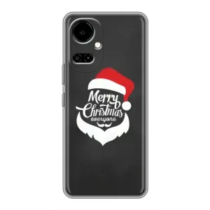 Рождественские Чехлы для TECNO Camon 19 (CI6n) / 19 Pro (CI8n) (VPrint) (Санта Крисмас)